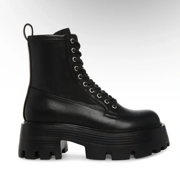 Steve Madden Maddox Combat Boot - Picture 2 of 5